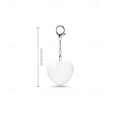 cheap Mood Lighting-LED Purse Light Heart Shape Keychain, Portable Automatic Sensor &amp; Touch Control Handbag Light for Women Girls, Backpack Light Charm Decoration, Find Items in Dark Bag Easily, Small Heart Gift Idea