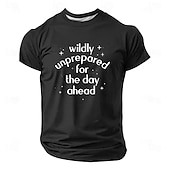  Camiseta de manga corta con cuello redondo, estilo casual y divertido para hombre, con estampado gráfico, corte regular, para uso diario, con un toque sarcástico y de estilo urbano. Tallas: S, M, L,