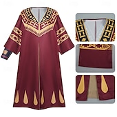 abordables Disfraces de anime-Asiria antigua Mesopotámico Animé Vestido llamativo Trajes De Cosplay Víspera de Todos los Santos Carnaval Rendimiento Comic Con Exposición de anime Disfraz Para Hombre Adulto