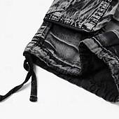 cheap Classic-Men's Comfort Waist Tactical Cargo Cargo Shorts Shorts Casual Shorts Multi Pocket Flap Pocket Camouflage Knee Length Outdoor Streetwear Daily Wear Fashion Streetwear Black Purple Inelastic