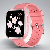 voordelige Smartwatches-Smartwatch voor mannen en vrouwen, 1,81 inch HD touchscreen fitness tracker met hartslag- en slaapmonitor, Bluetooth-belfunctie, ademende geperforeerde sportband, IP68 waterdicht.