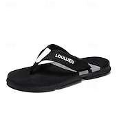 cheap Men's Slippers &amp; Flip-Flops-Men's Green Sport Flip Flops – Non-Slip Quick-Dry Beach Sandals, Lightweight Vacation Footwear for Cruises, Travel and Outdoor Leisure