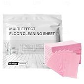 cheap Household Appliances-100 Pieces Multi-Effect Floor Cleaning Sheets, Dissolvable Concentrated Mopping Slices for Deep Cleaning, Quick Drying &amp; Streak-Free Floor Cleaner for Hardwood, Tile, Marble, Laminate