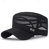 preiswerte Heizen und Kühlen-Baseballkappe mit flachem Schirm für Herren, verstellbarer, stylischer Sommerhut mit Sonnenschutz, Freizeitaccessoire für Outdoor-Sportarten wie Angeln und mehr, Accessoires für Erwachsene