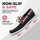 tanie Casualowe buty na sznurówki-klasyczne męskie buty żeglarskie, sznurowane, codzienne buty pokładowe do jazdy samochodem, podróży, na plażę, na wakacje i na co dzień