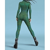 voordelige Koppel- en groepskostuums-Full Body Suit Zentai-Pakken Cosplay kostuum Bodysuits Sexy kostuum Halloween Kinderen Volwassenen Voor heren Dames Jongens Maskerade Feest Prestatie Gemakkelijke Halloween-kostuums Aankleden