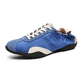 cheap Casual Lace-Up Shoes-Men's Lightweight Retro Casual Sneakers – Comfortable Lace-Up Walking Shoes for Daily Wear, Family Gatherings, Weekend BBQs &amp; City Strolls