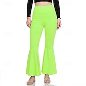 economico Fondi-Anni '70 Disco Y2K Pantaloni a zampa d'elefante Pantaloni a zampa Bambola Costume Per donna Giorno dei Re Casual Quotidiano Parata dell'Orgoglio Mese dell'orgoglio Adulti Pantaloni