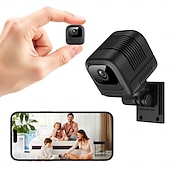 voordelige IP-netwerkcamera's voor binnen-1080p mini beveiligingscamera wifi draadloze binnencamera voor thuis, huisdieren en baby's met app voor weergave op afstand, nachtzicht, bewegingsdetectie, kleine nanny bewakingscamera, kleine