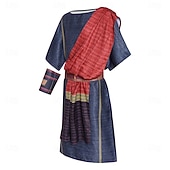 abordables Disfraces de anime-Asiria antigua Mesopotámico Animé Vestido llamativo Trajes De Cosplay Víspera de Todos los Santos Carnaval Rendimiento Comic Con Exposición de anime Disfraz Para Hombre Adulto