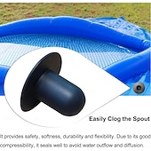 billiga hushållsapparater-Poolpluggar för Intex Bestway Coleman ovanmarkspooler, filterplugg för ersättning för 530/1000 gph filterpump, kompatibel med 28270 28271 28272 26700 26702, 4-pack