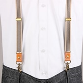 abordables Accesorios y más-Rugido 20s 1920s Retro Antiguo Tirantes El gran Gatsby Gángster Disfraz Hombre Mascarada Fiesta / Noche Despedida de Soltera Adultos Más Accesorios Tirantes