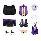 cheap Videogame Costume-Horror Circus Clown Jester Fancy Costume Cosplay  Video Game Costumes for Adults' Men's Halloween Carnival Performance Comic Con Anime Expo
