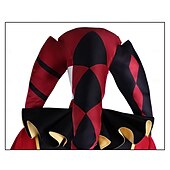 cheap Videogame Costume-Horror Circus Clown Jester Fancy Costume Cosplay  Video Game Costumes for Adults' Men's Halloween Carnival Performance Comic Con Anime Expo