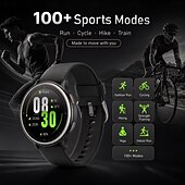 cheap Smartwatch-DR09 Smart Watch for Men Women (Answer/Make Call), 1.27" HD Round Display Fitness Tracker with Heart Rate Sleep Monitor SpO2, 24/7 Health Activity Tracker, IP68 Waterproof for Android iOS