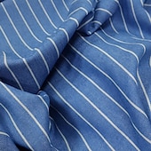 economico Camicie Button Down da uomo-Per uomo Camicia elegante Camicia button-down Camicia a righe Camicia con Colletto A righe Quotidiano Affari Rosa Blu marino Blu Grigio Manica Lunga Collo ripiegato Tutte le stagioni Abbigliamento