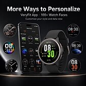 cheap Smartwatch-DR09 Smart Watch for Men Women (Answer/Make Call), 1.27" HD Round Display Fitness Tracker with Heart Rate Sleep Monitor SpO2, 24/7 Health Activity Tracker, IP68 Waterproof for Android iOS