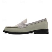 halpa Loafers-miesten kevyet pennyloaferit – pehmeät mokkanahkaiset rennot slip-on-pukukengät business casual -käyttöön, lomaillallisille, lomakeskuksiin ja tyylikkääseen arkikäyttöön