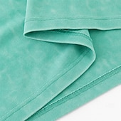 ieftine Tricou grafic pentru bărbați-Tricou bărbătesc cu imprimeu hawaian din frunze de palmier și nucă de cocos, 100% bumbac, spălat acid, gros, tricou cu mânecă scurtă, guler rotund, stil DTG, îmbrăcăminte la modă, stil zilnic,