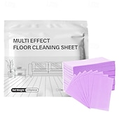 cheap Household Appliances-100 Pieces Multi-Effect Floor Cleaning Sheets, Dissolvable Concentrated Mopping Slices for Deep Cleaning, Quick Drying &amp; Streak-Free Floor Cleaner for Hardwood, Tile, Marble, Laminate