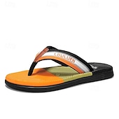 cheap Men's Slippers &amp; Flip-Flops-Men's Sport Flip Flops – Lightweight Quick-Dry Beach Sandals, Comfortable Summer Footwear for Vacations, Poolside, Travel and Everyday Leisure