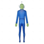 abordables Disfraces para hombres-Toy Movie Alienígena verde Accesorios Disfraz de lujo Body Cosplay for Hombre Adulto Víspera de Todos los Santos Carnaval Rendimiento Comic Con Exposición de anime
