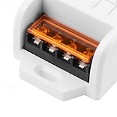 billiga Smarta strömbrytare-AC 220V 30A trådlös fjärrkontrollbrytare, högeffekts RF smart brytarsats med 433mhz sändare för vattenpump, motor, LED-lampor, industriell utrustning, extern antennmottagare med lång räckvidd