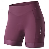 abordables Pantalons, shorts et jupes pour femmes-Arsuxeo Femmes Couleur Unie Shorts de route Shorts de sous-vêtements de cyclisme Pantalons de cyclisme Vélo Shorts Shorts de sous-vêtements Coupe ajustée Des sports Bonne ventilation Réduit les