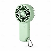 voordelige Ventilators-Stille Mini Handheld Ventilator – USB Oplaadbare 3-Snelheid Kleine Pocket Ventilator voor Thuis Kantoor en Buiten gebruik