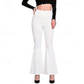 economico Fondi-Anni '70 Disco Y2K Pantaloni a zampa d'elefante Pantaloni a zampa Bambola Costume Per donna Giorno dei Re Casual Quotidiano Parata dell'Orgoglio Mese dell'orgoglio Adulti Pantaloni