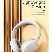 cheap TWS True Wireless Headphones-Lenovo Noise Cancelling Headphones Over Ear, Hi-Fi Stereo Wireless Bluetooth Headset, Foldable &amp; Comfortable Design with Built-in Mic for Travel, Home Office, PC, Smartphone