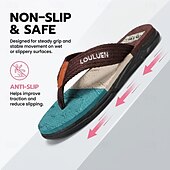 cheap Men's Slippers &amp; Flip-Flops-Men's Blue Flip Flops – Lightweight Quick-Dry Beach Sandals, Comfortable Summer Footwear for Vacations, Poolside and Everyday Leisure