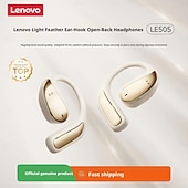 economico Cuffie TWS wireless-Cuffie wireless Lenovo LE505 a orecchio aperto, auricolari Bluetooth 6.0 a conduzione aerea, suono panoramico a 360° ACS. &amp;Dolby Atmos, microfono con cancellazione del rumore, auricolari sportivi