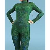 voordelige Koppel- en groepskostuums-Full Body Suit Zentai-Pakken Cosplay kostuum Bodysuits Sexy kostuum Halloween Kinderen Volwassenen Voor heren Dames Jongens Maskerade Feest Prestatie Gemakkelijke Halloween-kostuums Aankleden