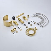 cheap Bathtub Faucets-Bathtub Faucet - Retro Vintage Electroplated Roman Tub Ceramic Valve Bath Shower Mixer Taps