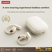 economico Cuffie TWS wireless-Cuffie wireless Lenovo LE505 a orecchio aperto, auricolari Bluetooth 6.0 a conduzione aerea, suono panoramico a 360° ACS. &amp;Dolby Atmos, microfono con cancellazione del rumore, auricolari sportivi