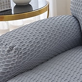 cheap Sofa Cover-Stretch Jacquard Reclining Couch Cover, Elastic Recliner Sofa Slipcover, Washable Dust-proof Furniture Protector for Kids Pets