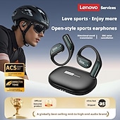 economico Cuffie TWS wireless-Cuffie wireless Lenovo LE505 a orecchio aperto, auricolari Bluetooth 6.0 a conduzione aerea, suono panoramico a 360° ACS. &amp;Dolby Atmos, microfono con cancellazione del rumore, auricolari sportivi