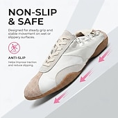cheap Casual Lace-Up Shoes-Men's Lightweight Retro Casual Sneakers – Comfortable Lace-Up Walking Shoes for Daily Wear, Family Gatherings, Weekend BBQs &amp; City Strolls