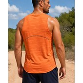 cheap Running Tee &amp; Tank Tops-Men's Solid Colored Workout Tank Top Running Tank Top Gym Tank Top Summer Spring Sleeveless Quick Dry Lightweight Moisture Wicking Breathable Gym Workout Running Walking Jogging Fitness Blue White