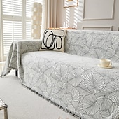 cheap Sofa Cover-Sofa Cover Blanket One Piece Couch Cover Anti Cat Scratch Herringbone Sofa Slipcover Full Coverage Furniture Protector Washable Sofa Throw for Living Room