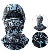 cheap Cycling Hats, Caps &amp; Bandanas-Neck Gaiter Neck Tube Cycling Cap  Bike Cap Balaclava UV Resistant Cycling Dust Proof Lightweight Soft Bike / Cycling Black White Royal Blue for Men's Adults' Mountain Bike / MTB Skiing Hunting
