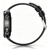 abordables Montres connectées-Montre connectée pour homme (répondre/passer des appels), bracelet d'activité avec écran tactile HD rond de 1,39 pouce, moniteur de fréquence cardiaque et de sommeil SpO2, étanche IP68, montre