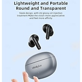 levne TWS Pravá bezdrátová sluchátka-Bezdrátová sluchátka Lenovo ThinkPlus, Bluetooth 5.3 sluchátka s potlačením hluku, HiFi stereo TWS sluchátka do uší s mikrofonem, nabíjecí pouzdro, sportovní sluchátka do uší pro iPhone a Android,