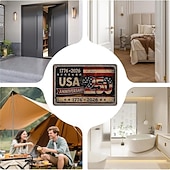 economico USA 250.-Zerbino per il 250° anniversario degli Stati Uniti (1776-2026), 80x50 cm, zerbino patriottico per il 250° anniversario dell'America, zerbino per il quindicesimo anniversario, tappeto decorativo con