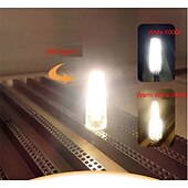 ieftine Lumini LED Bi-pin-10 buc lampă LED G4 COB fără flash bec LED AC/DC 12V lampă LED spotlight candelabru iluminat înlocuiește halogen