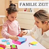  Kit per realizzare borsette in feltro fai da te (confezione da 4/6/9 pezzi), portamonete a forma di animale fatto a mano con nappe e campanellini, kit per cucire dinosauro, unicorno, leone, volpe, farfalla, attività artistica educativa, bomboniere per fes