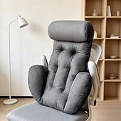 levne Náplň do polštářů-krk typu „vše v jednom“ &amp;bederní opěrný polštář, 3D ergonomický opěrný polštář, ultra měkké pohodlné opěradlo cloud pro kancelářskou židli, autosedačku, herní židli &amp;jídelní židle, ulevuje spodní