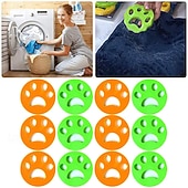 Недорогие Товары для дома-12 многоразовых фильтров для удаления шерсти из стиральной машины, улавливающих ворс и шерсть животных, многоразовые аксессуары для стирки и уборки.