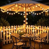 baratos Luzes interiores a pilhas e USB-Luzes de fada românticas em forma de flor de cerejeira, 2m, 20 LEDs, estilo rústico, para decoração de interiores, ideal para casamentos, aniversários, festas, quartos, salas de estar, varandas e